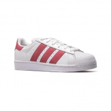 Кросівки Adidas Superstar J wht/pnk