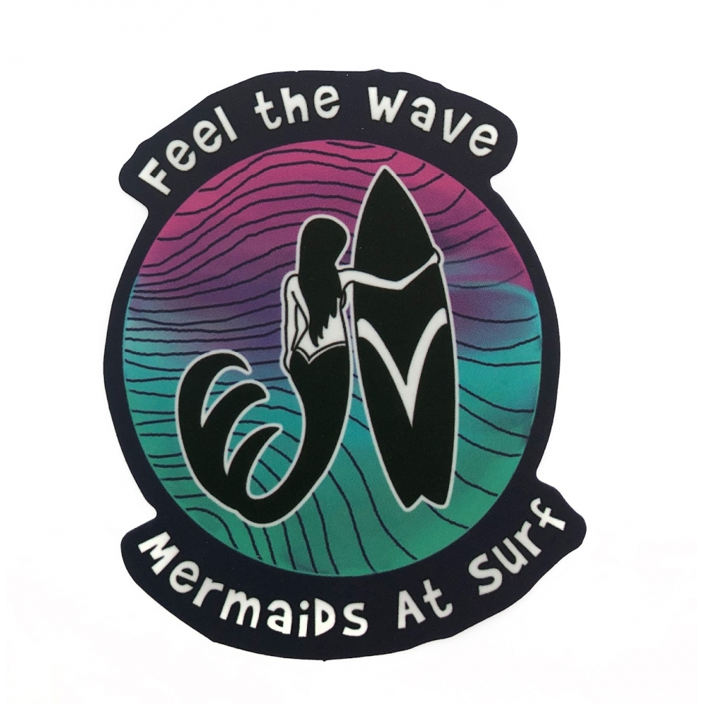 Стикер наклейка Feel The Wave