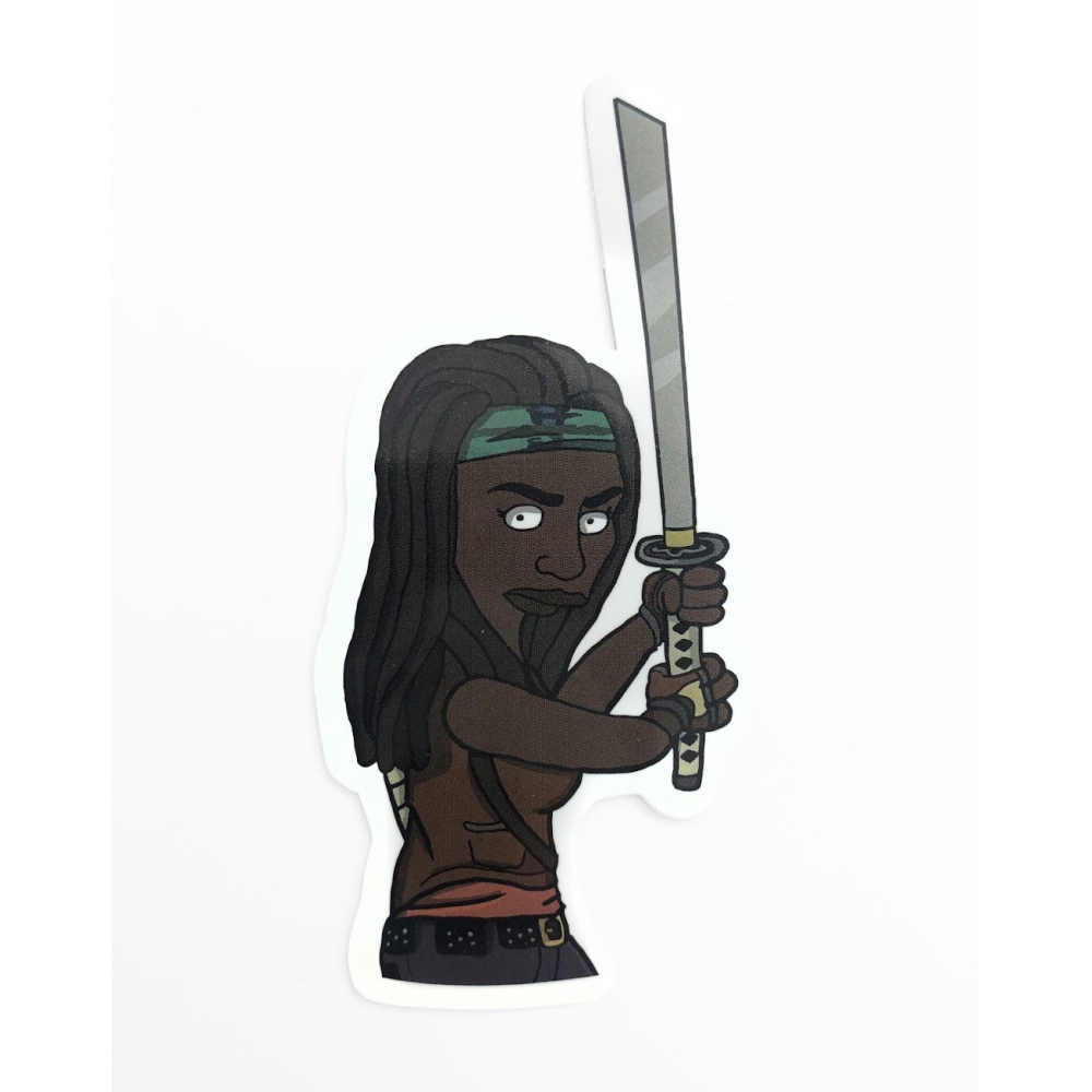 Стікер наклейка Simpson Katana