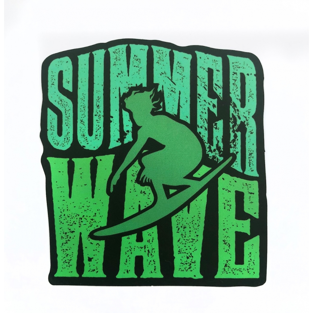 Стікер наклейка Summer Wave