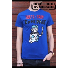 Футболка Skateshop Boomerang Navy