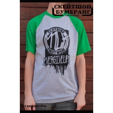 Футболка Milk Clothing Green Grey TAG