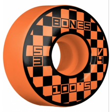 Колеса для скейта BONES WHEELS OG Formula Block Party 52mm V4 Wide 100A Orange