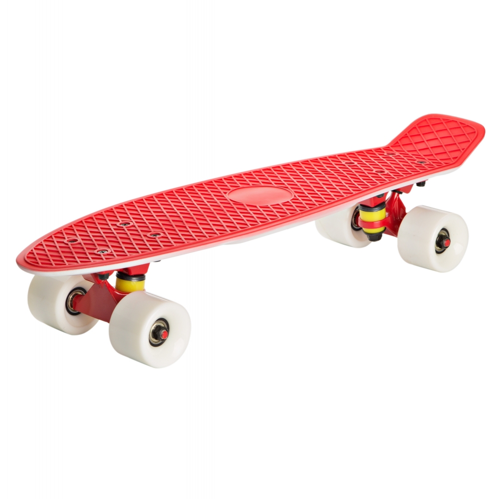 Круизер / пенниборд Aloha Bicolor Red/Wht 22 "